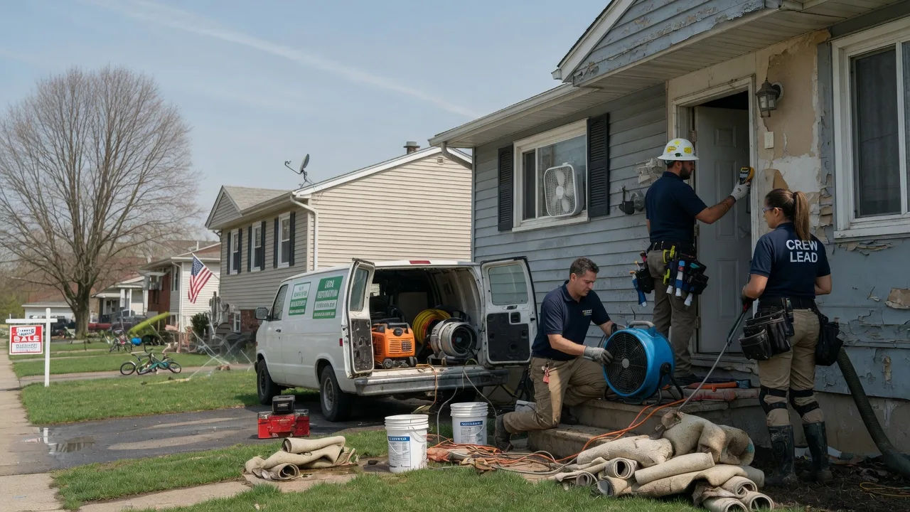 Flood Cleanup in Villa Grove, IL near me